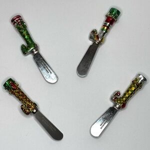CHRISTMAS  SPREADERS (SET OF 4)